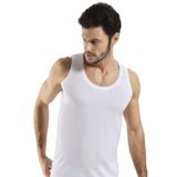 Hmd Erkek Atlet,%100 Pamuk, Beyaz, M Beden