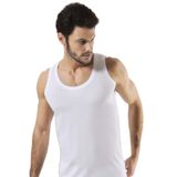 Hmd Erkek Beyaz Atlet, 2'li Paket, 3XL Beden