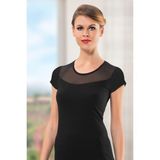 Hmd Kadın Lcyra Süprem Kısa Kollu Siyah T-Shirt EDY2436-2437 - S - M