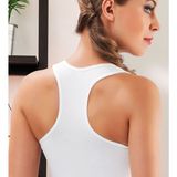 Hmd Kadın Likralı Kalın Askılı Süprem Penye Sporcu Body EDY2412-2413 - Pembe - XL