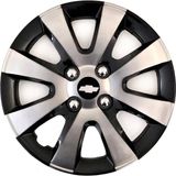 HMNL Chevrolet chevrolet Celebrity 15'' Inç Gri - Siyah 4lü Set Jant Kapağı Çelik Jant Görünümlü