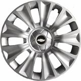 Hmnl Chevrolet Evanda 15'' Inç Gri 4'lü Set Jant Kapağı Çelik Jant Görünümlü