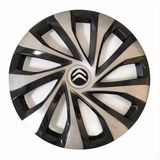 HMNL Citroen C2 15'' Inç Gri - Siyah 4lü Set Jant Kapağı Çelik Jant Görünümlü