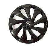 HMNL Citroen Citroen C6 15'' Inç Piano Black 4lü Set Jant Kapağı Çelik Jant Görünümlü