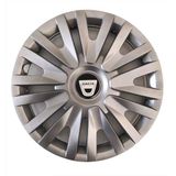 HMNL dacia 15'' Inç Gri 4lü Set Jant Kapağı Çelik Görünümlü