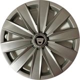 HMNL dacia Sandero 15'' Inç Gri 4lü Set Jant Kapağı Çelik Görünümlü