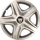 HMNL dacia Sandero 16'' Inç Gri 4lü Set Jant Kapağı Çelik Görünümlü