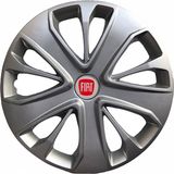 Hmnl Fiat 126 Bis 15'' Inç Gri Jant Kapağı 4 Adet Çelik Jant Görünümlü