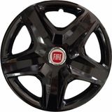 Hmnl Fiat Egea 14'' Inç Piano Black Jant Kapağı 4 Adet Çelik Jant Görünümlü