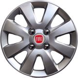 Hmnl Fiat Egea 15'' Inç Gri Jant Kapağı 4 Adet Çelik Jant Görünümlü