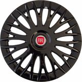 HMNL Fiat Punto 13'' Inç Piano Black Kapağı 4'lü Çelik Jant Görünümlü
