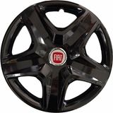 Hmnl Fiat Sedici 14'' Inç Piano Black Jant Kapağı 4 Adet Çelik Jant Görünümlü