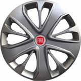 Hmnl Fiat Tipo 15'' Inç Gri Jant Kapağı 4 Adet Çelik Jant Görünümlü