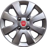 Hmnl Fiat Uno 14'' Inç Gri Jant Kapağı 4 Adet Çelik Jant Görünümlü