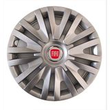 HMNL Fiat Uno 15'' Inç Gri Kapağı 4'lü Çelik Jant Görünümlü