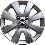Hmnl Hyundai S-Coupe 15'' Inç Gri 4'lü Set Jant Kapağı Çelik Jant Görünümlü