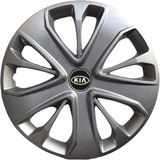 Hmnl Kia 15'' Inç Gri 4'lü Set Jant Kapağı Çelik Jant Görünümlü