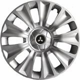 HMNL mitsubishi 3000GT 15'' Inç Gri 4lü Set Jant Kapağı Çelik Jant Görünümlü