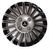 HMNL mitsubishi Space Wagon 15'' Inç Gri - Siyah 4lü Set Jant Kapağı Çelik Jant Görünümlü