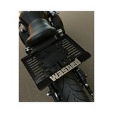 HMNL Motorsiklet WASTED Plakalık KABARTMALI KROM YAZI 1 ADET Motor Plakası