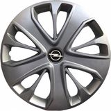 Hmnl Opel Ascona 15'' Inç Gri 4'lü Set Jant Kapağı Çelik Jant Görünümlü