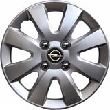 Hmnl Opel Combo 15'' Inç Gri 4'lü Set Jant Kapağı Çelik Jant Görünümlü