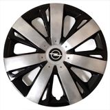 HMNL opel Combo 15'' Inç Gri - Siyah 4lü Set Jant Kapağı Çelik Jant Görünümlü
