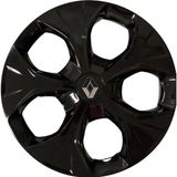 HMNL Renault Clio 5 13'' Inç Piano Black 4'lü Set Jant Kapağı