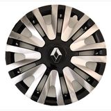 HMNL Renault R19 13'' Inç Gri - Siyah 4'lü Set Jant Kapağı