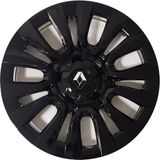 HMNL Renault R19 15'' Inç Piano Black 4'lü Set Jant Kapağı