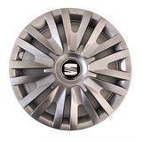HMNL Seat Toledo 14'' Inç Gri - Siyah 4'lü Set Jant Kapağı Çelik Jant Görünümlü