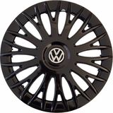 HMNL Volkswagen Bora 16'' Inç Piano Black Renk 4lü Set Jant Kapağı Çelik Jant Görünümlü