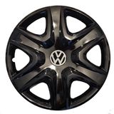HMNL Volkswagen Caddy 15'' Inç Piano Black 4'lü Set Jant Kapağı Çelik Jant Görünümlü