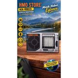 HMO Store Dünya Radyosu | Güçlü Alıcı, 10 Band Fm/mw/sw, Pilli Taşınabilir Nostaljik Müzik Keyfi Kesintisiz Müzik ve Haber Deneyimi - Kahverengi
