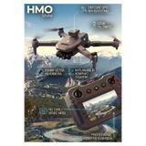 HMO Store Profesyonel Tip 200 MP 4K Drone | 1+ KM GPS | 20–25 dk Uçuş | Ekranlı Kumanda + Çanta Hediye (İTHALATÇI GARANTİLİ)
