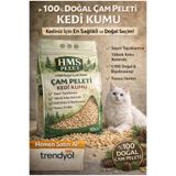 HMS PELET %100 Doğal çam peleti kedi kumu katkısız 10 LT Tozsuz çam kokulu