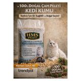 HMS PELET %100 Doğal çam peleti kedi kumu katkısız 10 LT Tozsuz çam kokulu