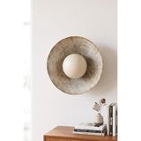 HMY Design Calyx Wabi Sabi Beton Duvar Apliği - El Yapımı Dekoratif Duvar Lambası - Modern Minimalist İç Mekan Aydınlatması - E27 Duy - Salon, Koridor, Yatak Odası ve Ofis İçin
