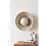 HMY Design Calyx Wabi Sabi Beton Duvar Apliği - El Yapımı Dekoratif Duvar Lambası - Modern Minimalist İç Mekan Aydınlatması - E27 Duy - Salon, Koridor, Yatak Odası ve Ofis İçin
