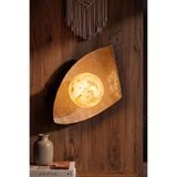 HMY Design Eclipse Wabi Sabi Kardon Beton Duvar Apliği - El Yapımı Dekoratif Aplik - Modern Minimalist İç Mekan Duvar Lambası - E27 Duy - Salon, Koridor, Yatak Odası ve Ofis İçin
