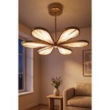 hmydesign Aria Modern LED Avize - El Yapımı Dekoratif Sarkıt Aydınlatma, Salon, Mutfak, Ofis İçin Enerji Tasarruflu Şık Tavan Lambası, CE Belgeli (Renk Seçenekleri Mevcut)