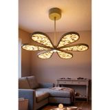 hmydesign Fleuris Modern LED Avize - El Yapımı Dekoratif Sarkıt Aydınlatma, Salon, Mutfak, Ofis İçin Enerji Tasarruflu Şık Tavan Lambası, CE Belgeli (Renk Seçenekleri Mevcut)