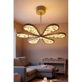 hmydesign Fleuris Modern LED Avize - El Yapımı Dekoratif Sarkıt Aydınlatma, Salon, Mutfak, Ofis İçin Enerji Tasarruflu Şık Tavan Lambası, CE Belgeli (Renk Seçenekleri Mevcut)