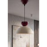 Hmydesign Handmade Wabi Sabi Karbon Beton Avize - Bordaux