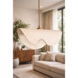 Hmydesign Handmade Wabi Sabi Karbon Beton Avize- Waveon
