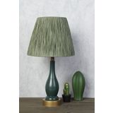 Hmydesign Pimenter Handmade Ahşap Abajur Haki Yeşil