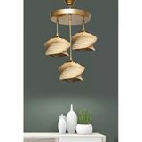 Hmydesign Sement 3'lü Avize Natural
