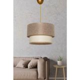 Hmydesign Tubol Tekli Sarkıt Hasır Krem Mdrn-45