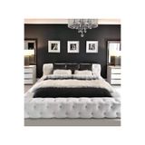 HMZ Velss - Modern Chester Tasarım Çift Kişilik Karyola ve Başlık