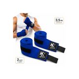 hn sport El Bandajı 3,5 m X 2 Adet Elastik Boks Bandajı, Kick Boks, Muay Thai, Wushu Sanda, Fitness,Crossfit